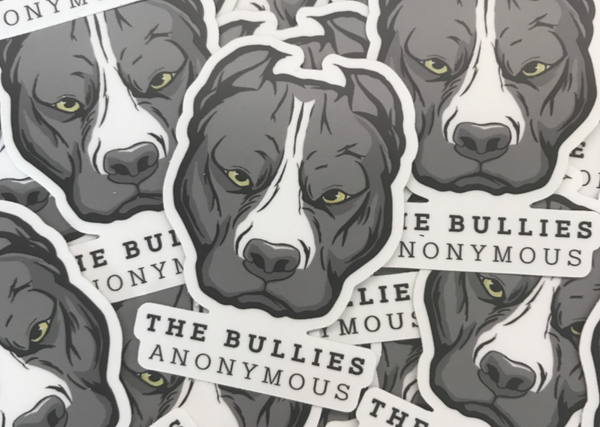 American Bully Logo Sticker (Coloured)