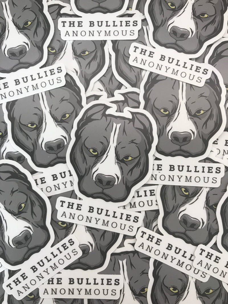 American Bully Logo Sticker (Coloured)